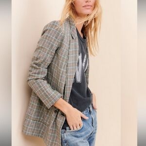 Anthropologie Maeve Lilith Oversized Blazer